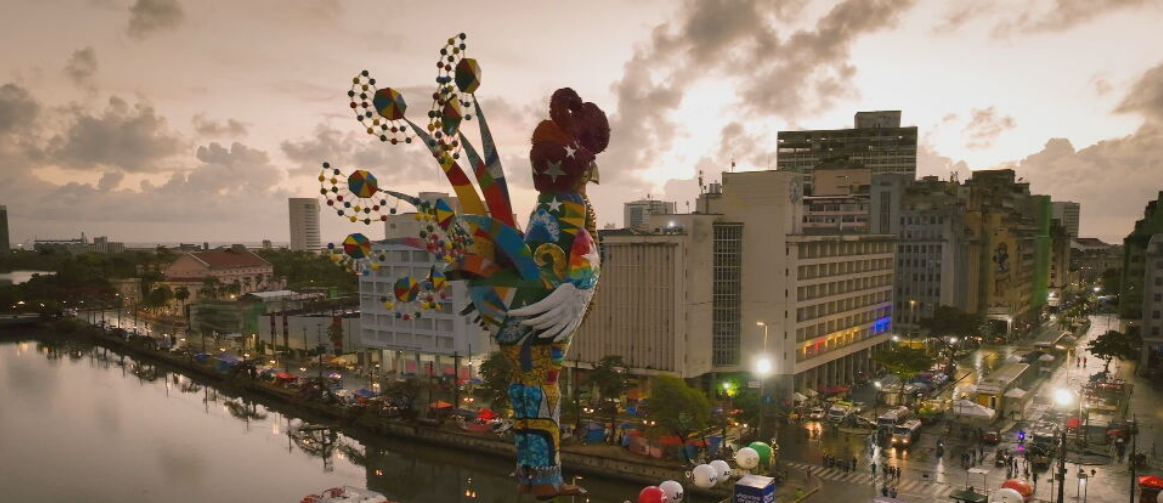 Galo da Madrugada, maior bloco de carnaval do mundo, em Recife • Divulgação