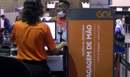 Gol cortará capacidade em até 70% nos próximos três meses