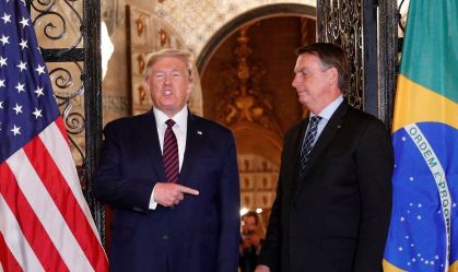 Bolsonaro: Foi dado 'primeiro passo' para acordo de livre comércio com EUA