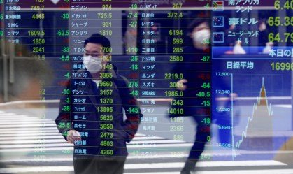 Mercados asiáticos temem demora na recuperação da economia e operam em queda