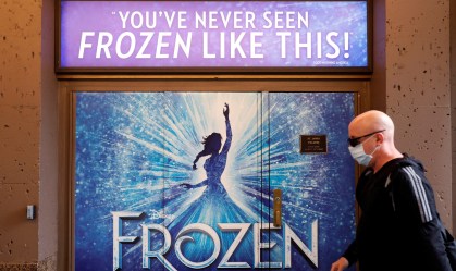 Após paralisação da Broadway, musical 'Frozen' sai de cartaz permanentemente