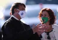 “Não li, nem vou ler”, diz Bolsonaro sobre declarações de Carla Zambelli