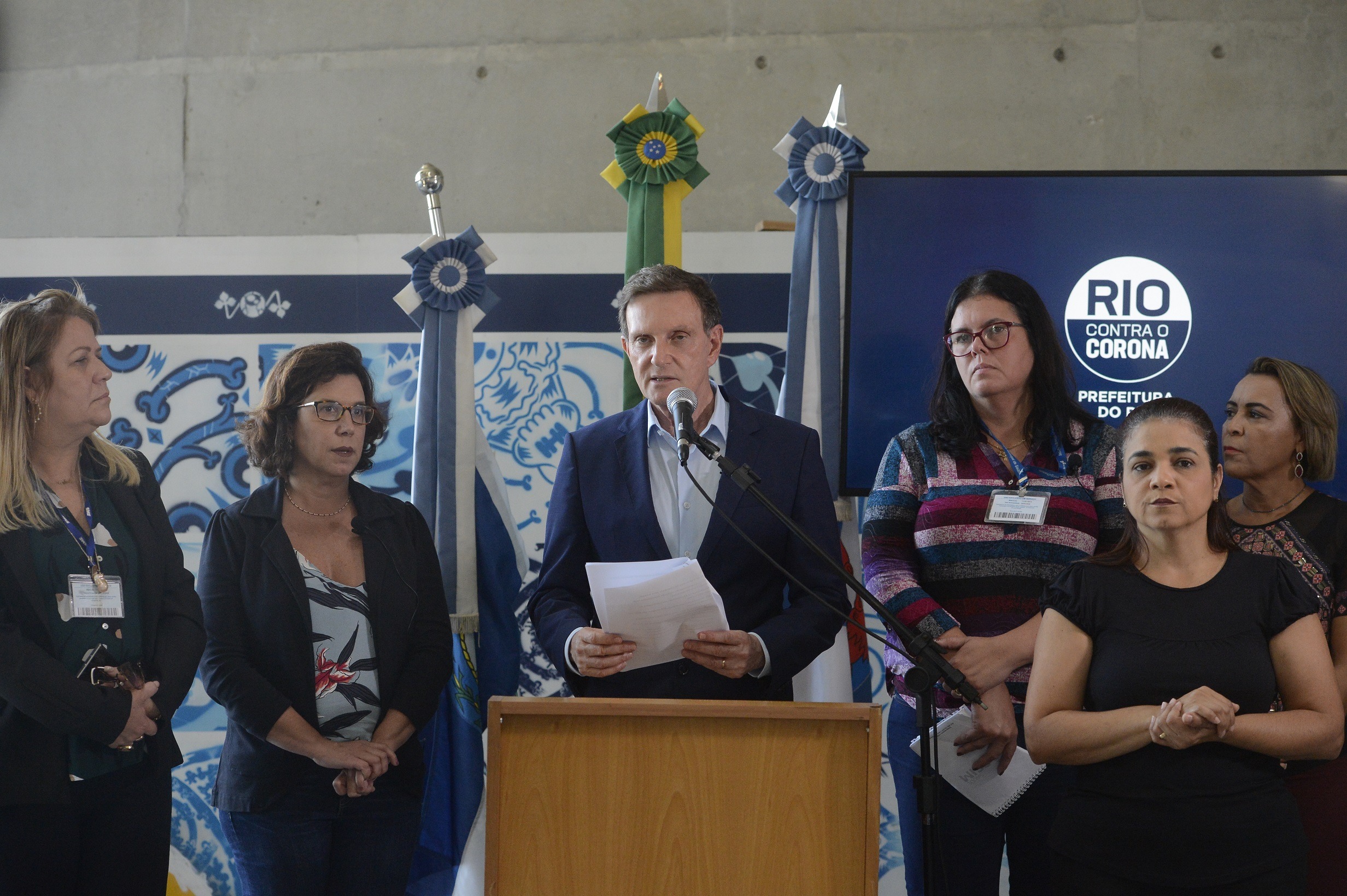 Prefeito Crivella apresenta medidas e resultados do Gabinete de Crise contra o coronavírus