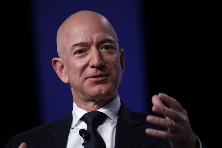 O CEO e fundador da Amazon, Jeff Bezos • Foto: Alex Wong/Getty Images