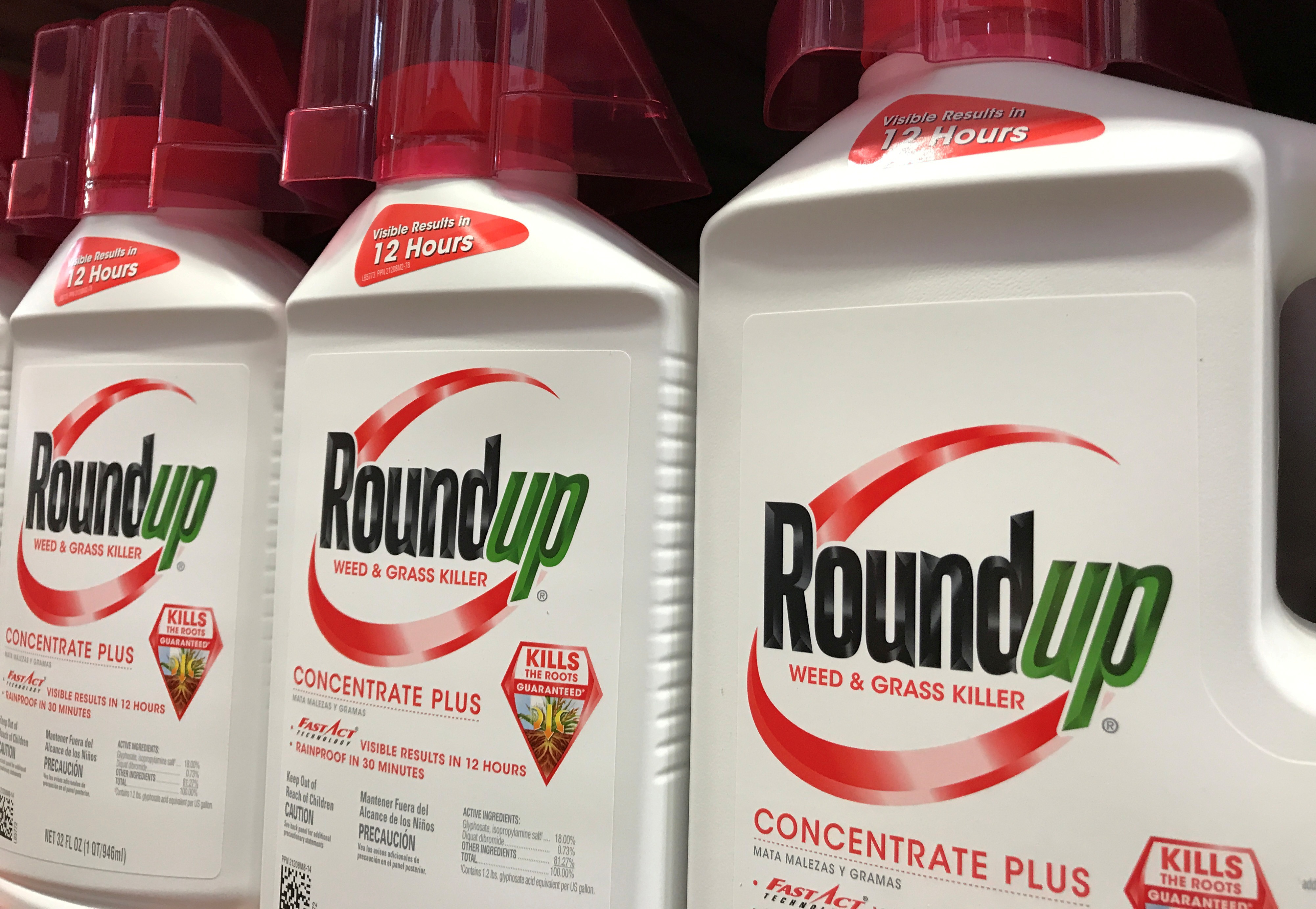 Herbicida Roundup à venda em Encinitas, Califórnia (EUA)