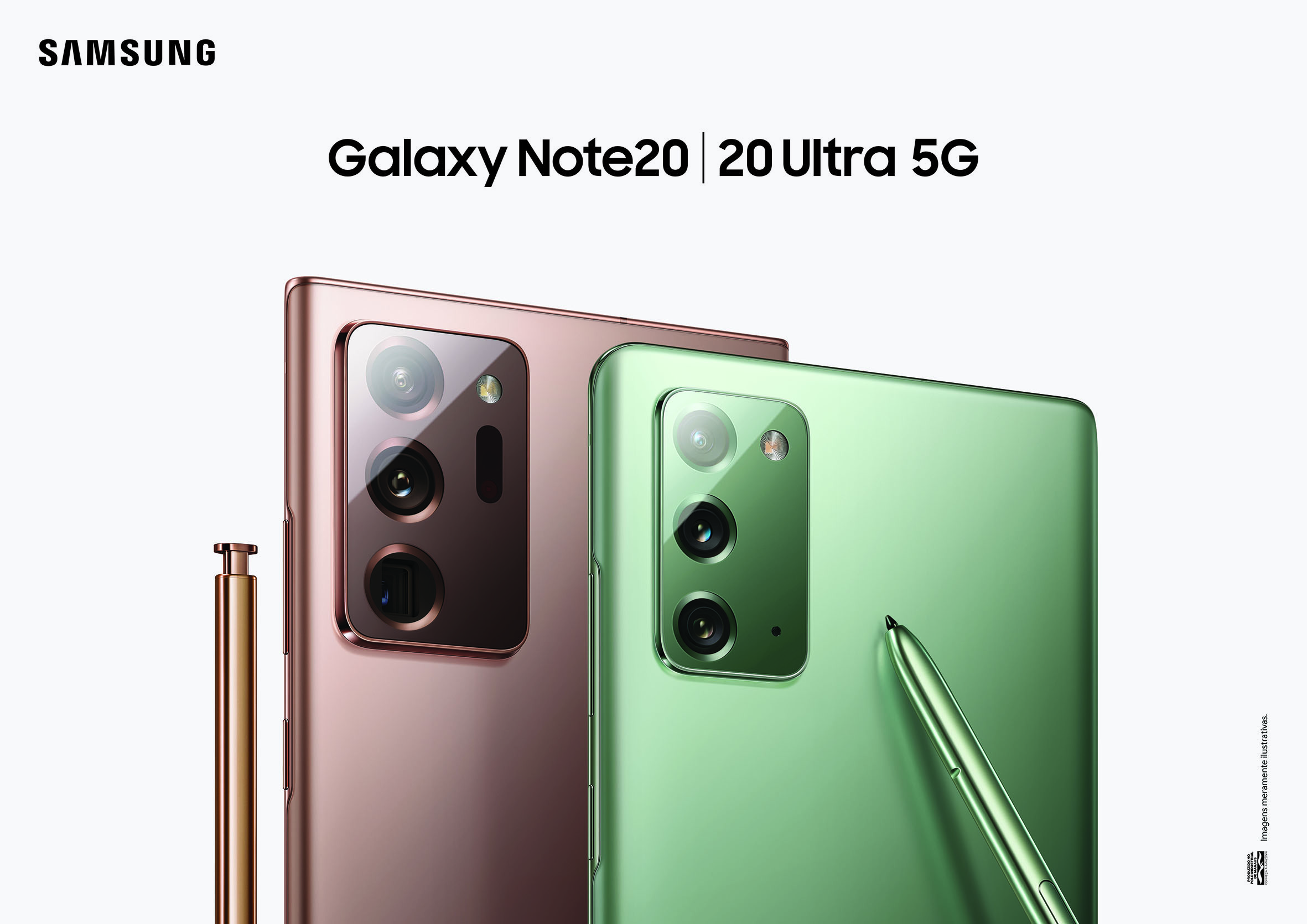 Galaxy Note20 chega ao Brasil com poder de sobra para