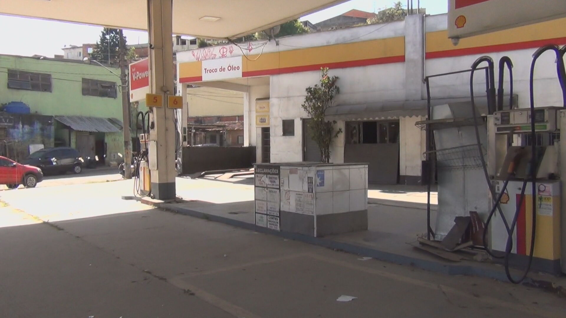 Posto desativado em Itapevi, na Grande São Paulo, onde as vítimas costumavam pas