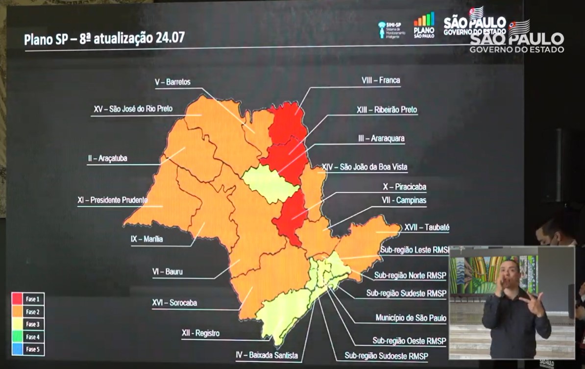 Atualização do Plano SP em 24 de juçho