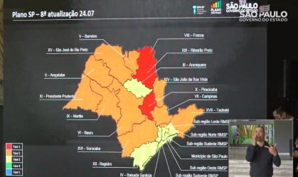 Governo de SP diminui restrições nas regiões de Campinas, Araraquara e Araçatuba