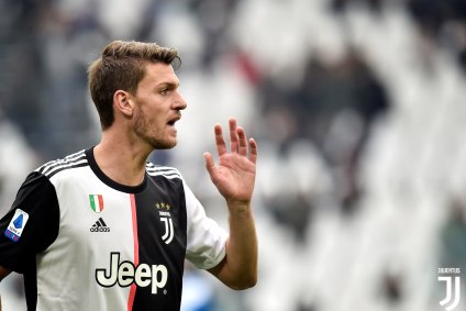 O zagueiro da Juventus FC Daniele Rugani