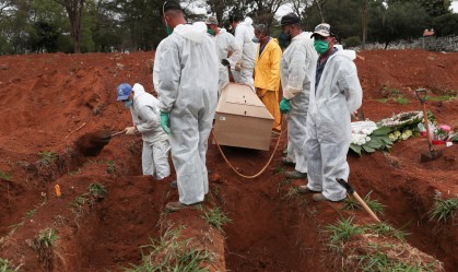 Vítima de Covid-19 em SP é enterrada sem reconhecimento da família
