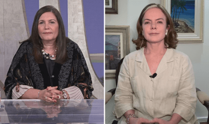 O Ponto: assista às entrevistas com as deputadas Bia Kicis e Gleisi Hoffmann