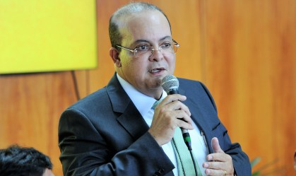 O governador do Distrito Federal, Ibaneis Rocha (MDB)