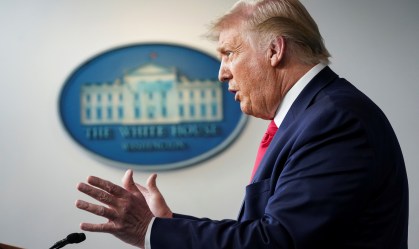 As palavras que podem custar o segundo mandato de Trump