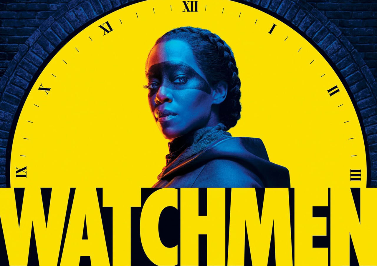 A atriz Regina King em pôster da minissérie Watchmen, da HBO