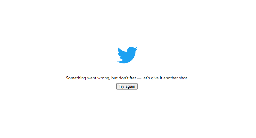 Twitter tem problemas de acesso nesta quarta-feira (28)