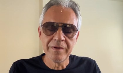 Após defender isolamento, Andrea Bocelli sugere que Itália exagera em medidas