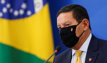O vice-presidente Hamilton Mourão