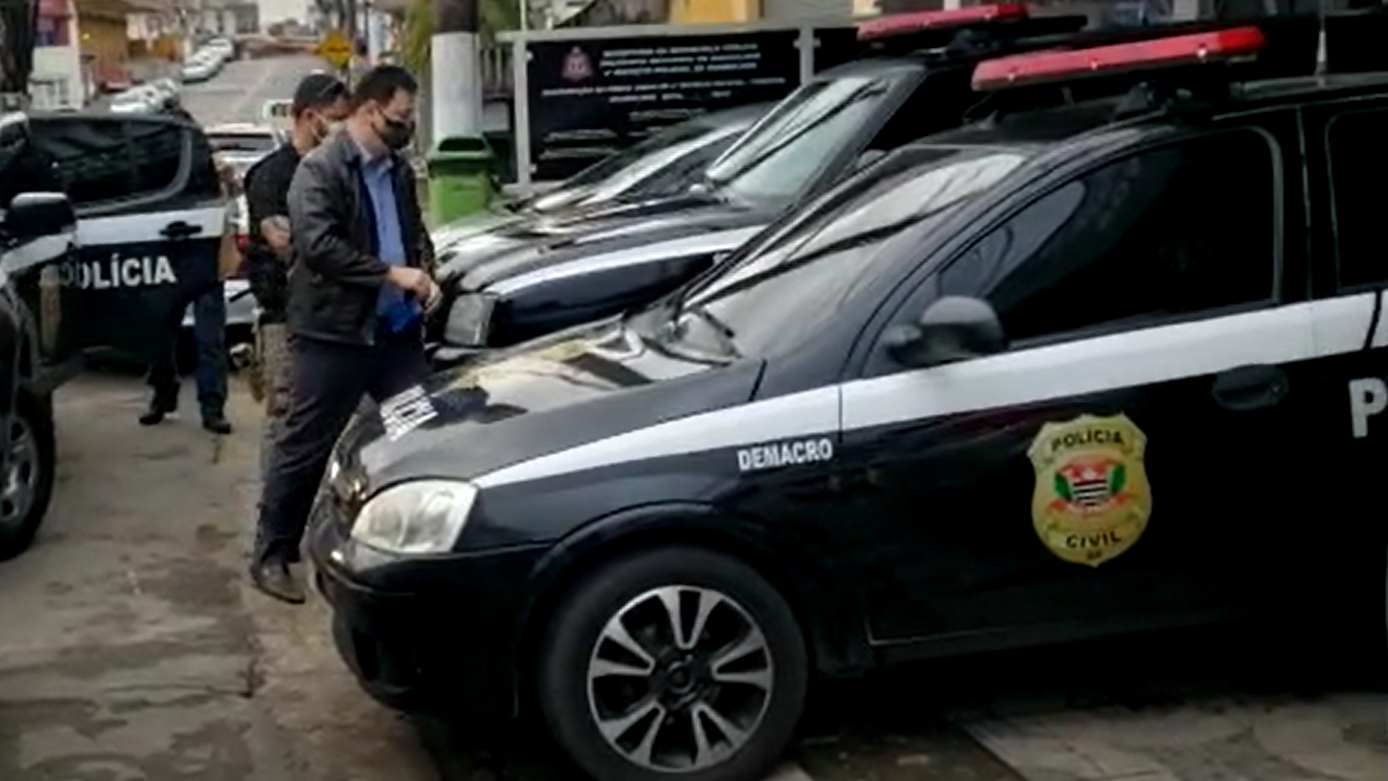 Vice-prefeito de Arujá, Márcio José de Oliveira, foi preso pela Polícia Civil