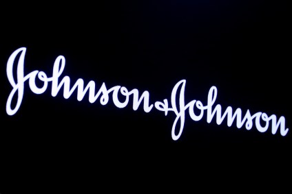 Logo da Johnson &amp; Johnson na Bolsa de Valores de Nova York