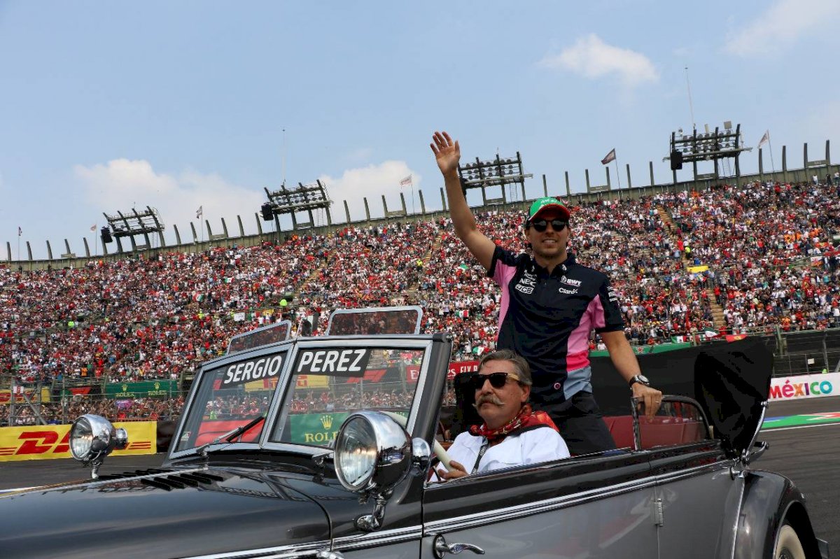 Sérgio Perez, piloto da equipe de F1 Racing Point, está em isolamento