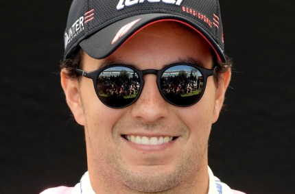O piloto mexicano Sergio Pérez, da Racing Point