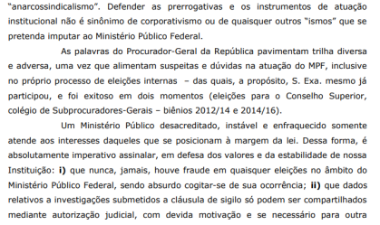 Em carta aberta, subprocuradores dizem que Aras alimenta 'suspeitas' sobre MPF