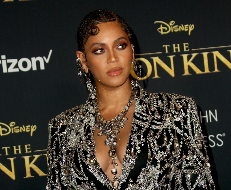 Beyoncé na pré-estreia mundial de 'O Rei Leão'