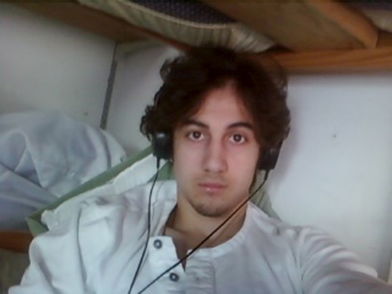 Dzhokhar Tsarnaev, que ajudou a realizar o ataque de 2013 na maratona de Boston