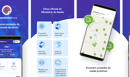 App do SUS envia notificação para quem teve contato com infectados por Covid-19