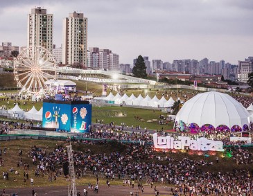 Festival de música Lollapalooza, em São Paulo