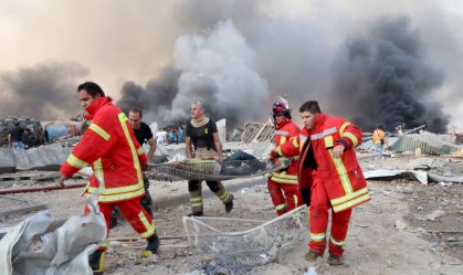 Líderes nacionais e internacionais expressam apoio ao Líbano após explosão