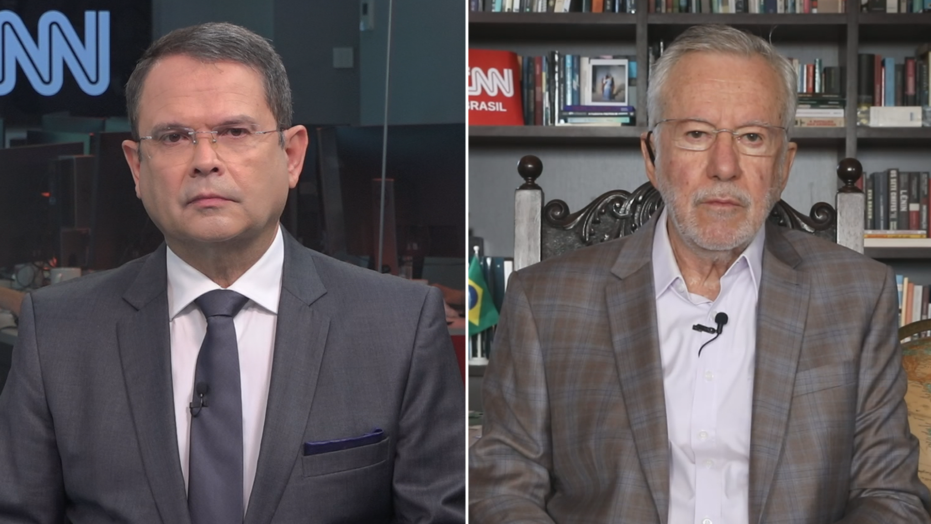 Sidney Rezende e Alexandre Garcia comentam política no Liberdade de Opinião, da 