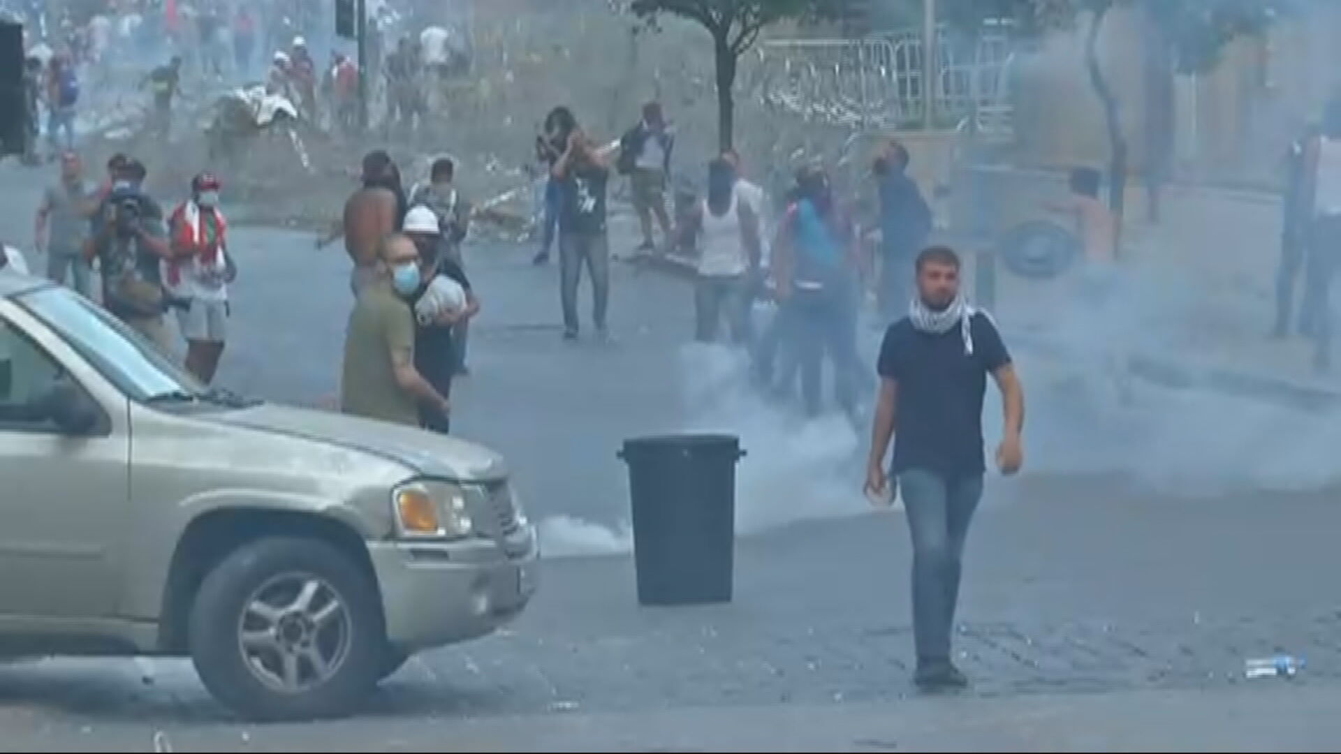 Manifestação no Líbano