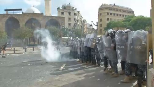 Manifestação no Líbano