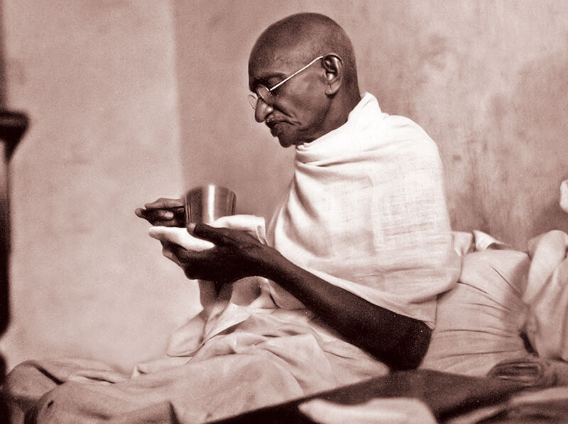 Mahatma Gandhi morou na África do Sul por 21 anos.