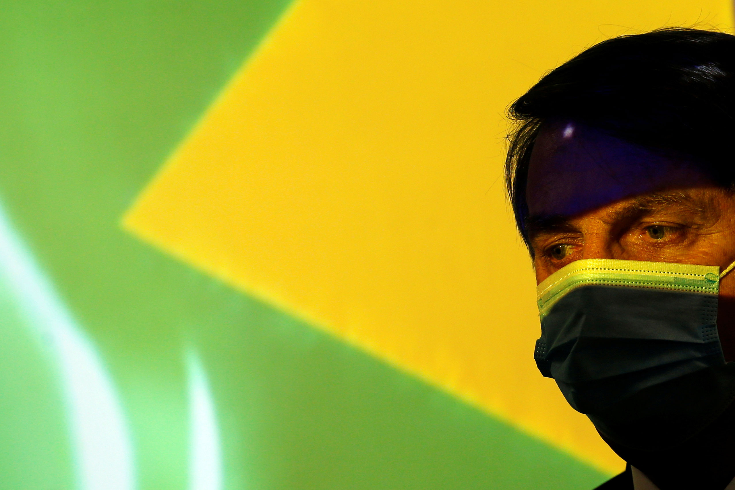 O presidente Jair Bolsonaro em Brasília