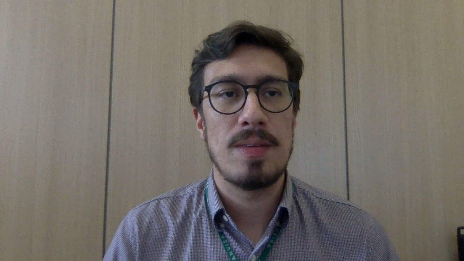 Gustavo Mendes, gerente de medicamentos da Anvisa em entrevista para a CNN (11.a