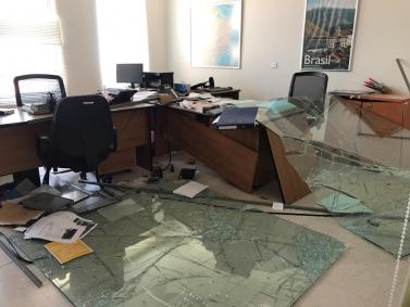 Embaixada brasileira em Beirute foi atingida pela explosão do dia 4