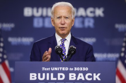 O candidato democrata à presidência dos EUA, Joe Biden