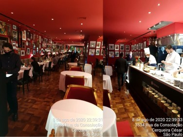 O Président, funcionando até 22h39