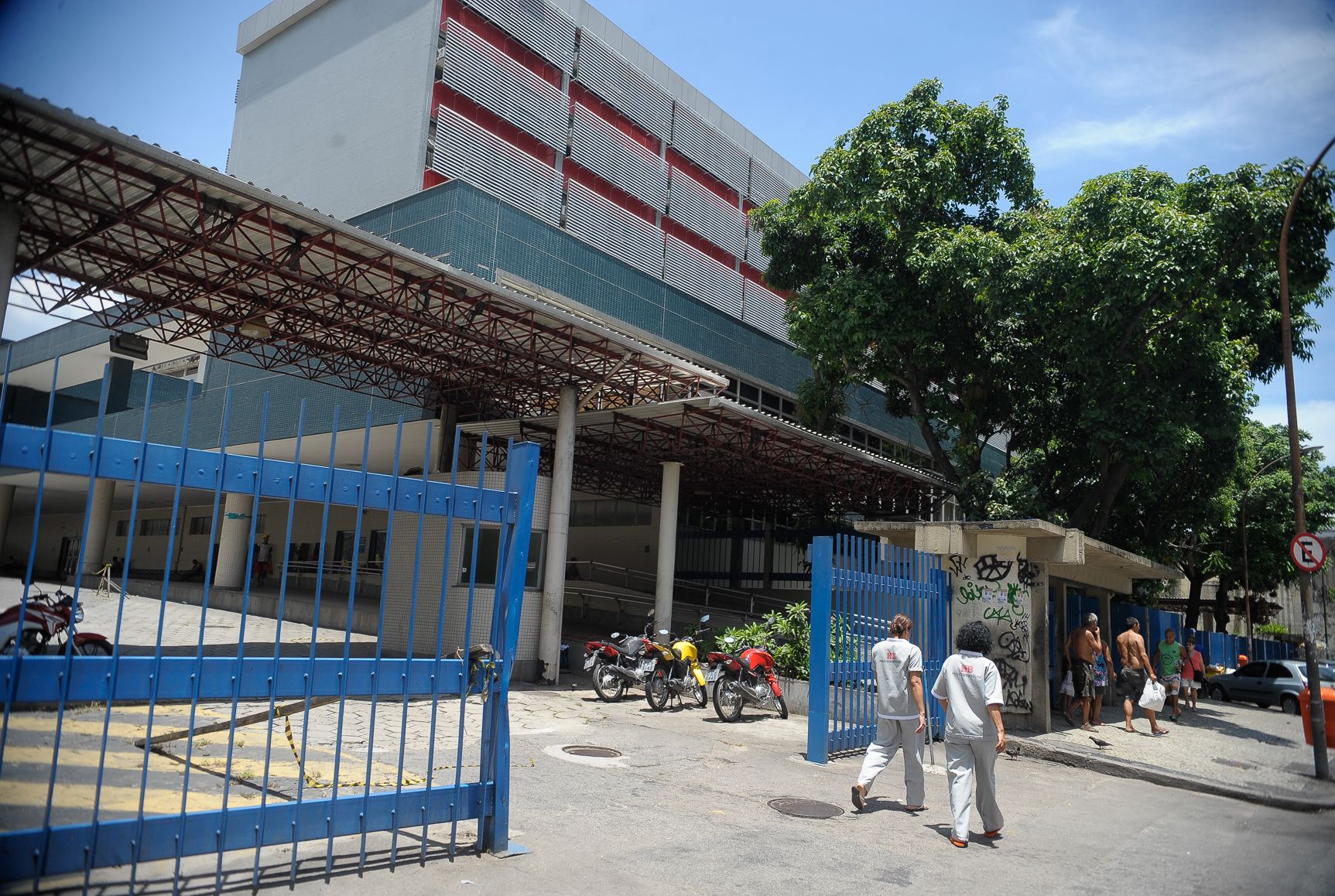 Hospital Federal de Bonsucesso, em Bonsucesso, zona norte do Rio 