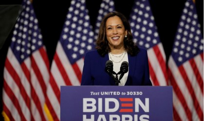 Kamala diz que 'não confiaria' na palavra de Trump sobre aprovação de vacina