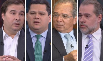 Em entrevistas, líderes expõem divergências entre os poderes
