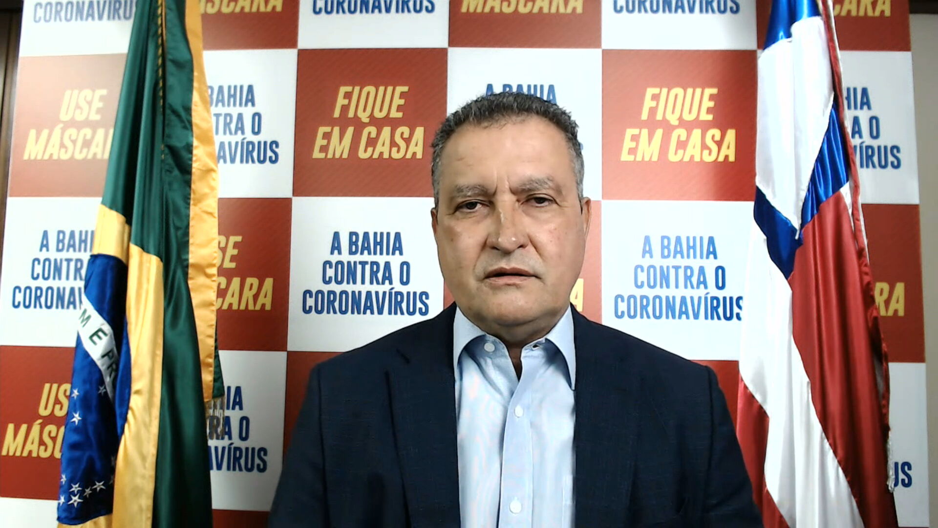 Rui Costa (PT), governador da Bahia durante entrevista para a CNN (13.ago.2020)