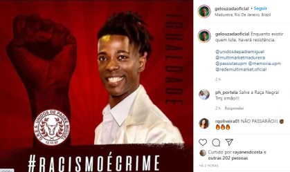 Diretor de ala da Mocidade Independente denuncia racismo em supermercado no RJ