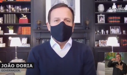 Doria suspeita que foi contaminado por Covid-19 através de embalagem