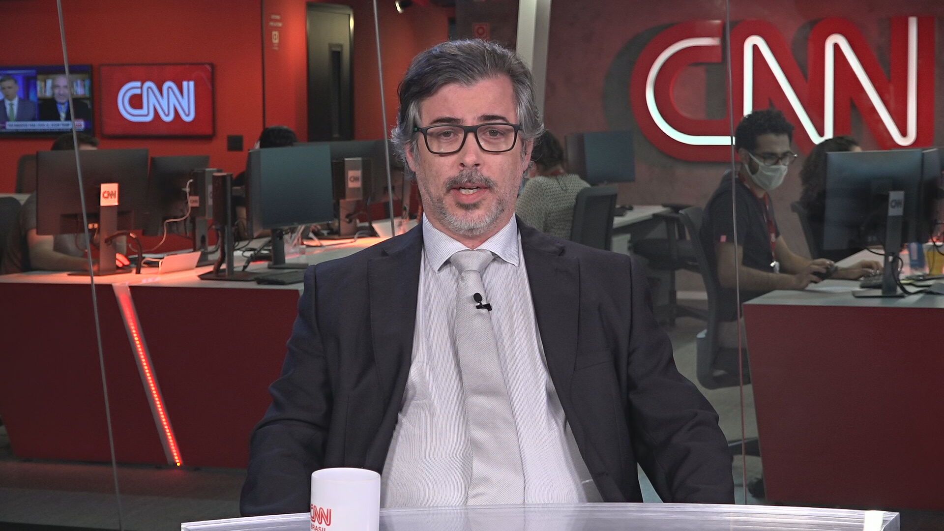 Alexandre Vitorino, advogado de defesa de Deltan Dallagnol durante entrevista pa