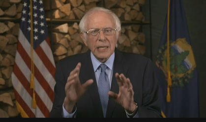 'O impensável se tornou normal', diz Bernie Sanders na convenção democrata