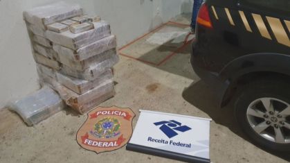 Drogas apreendidas durante Operação da PF
